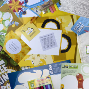 Shows many of the creative resources included in your growing me toolkit